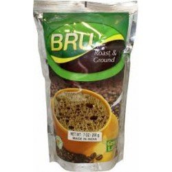 Bru Coffee - Green Label (Roast & Ground), Pouch - 200 Gms